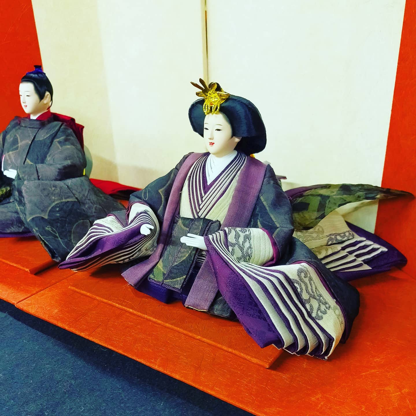 有松鳴海絞り衣装のお雛様- from Instagram