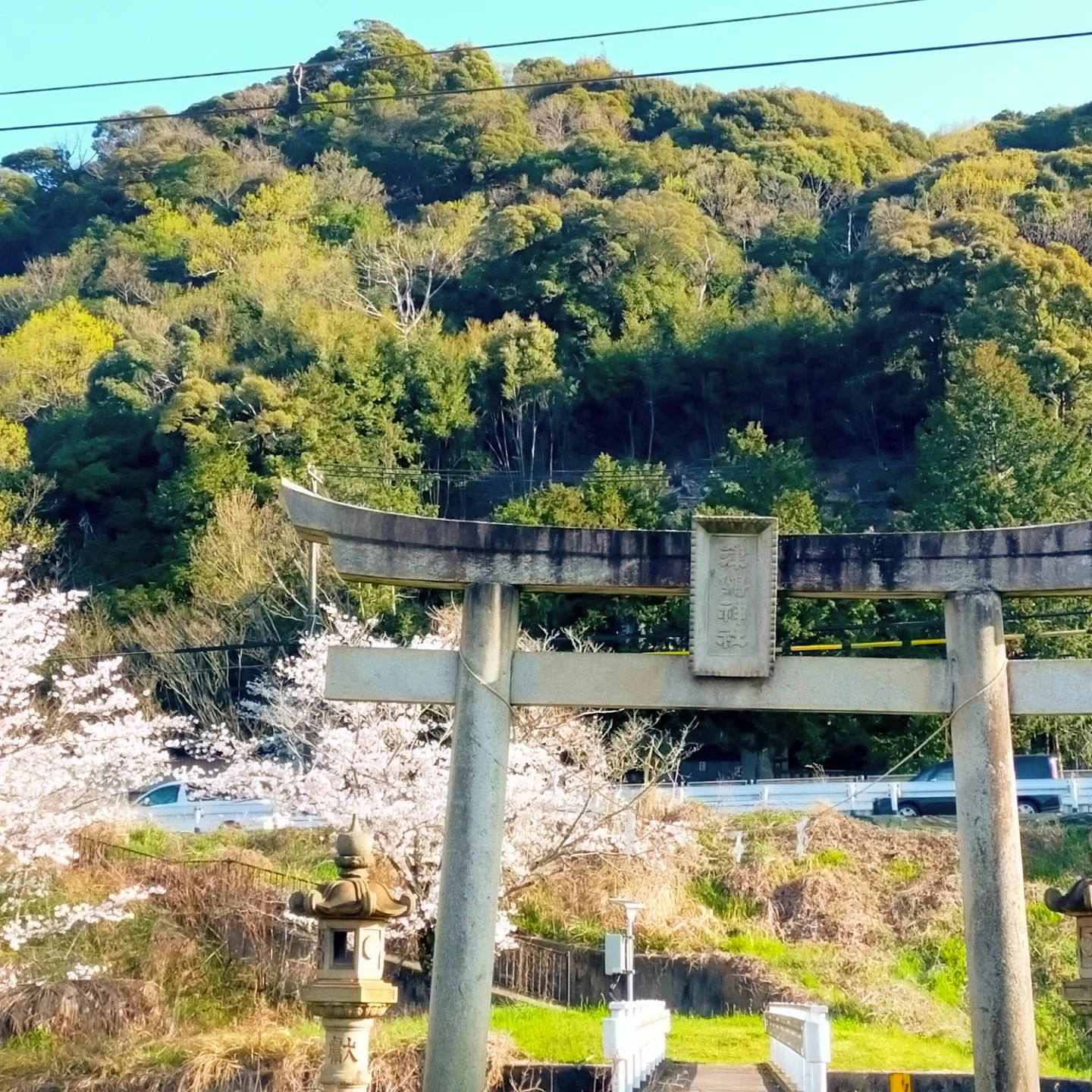 藤川宿の津島神社- from Instagram